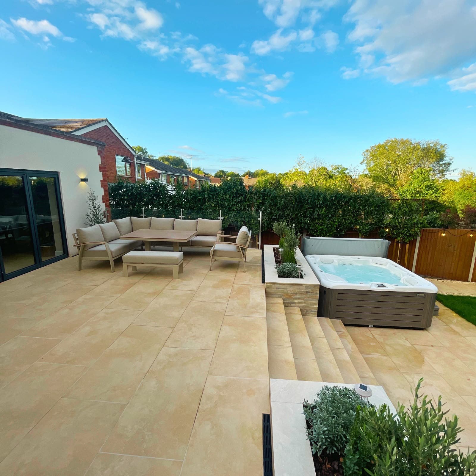 Landscaping work by Warner Landscapes Ltd